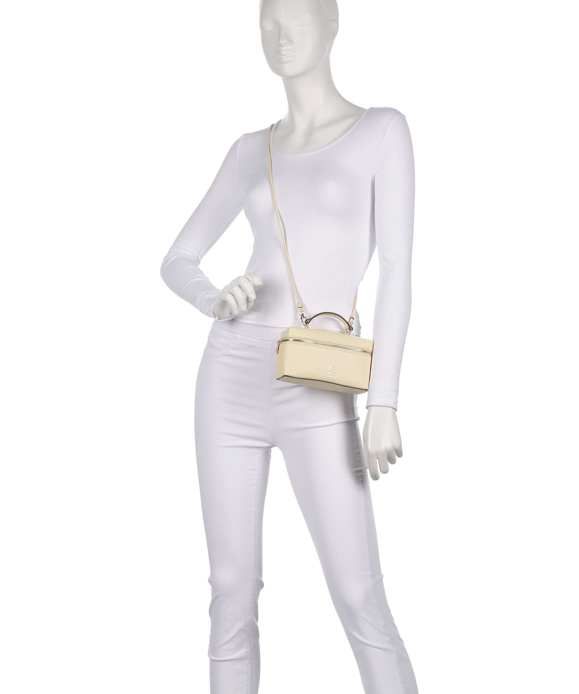 Furla Camelia Micro Crossbody bag cremino