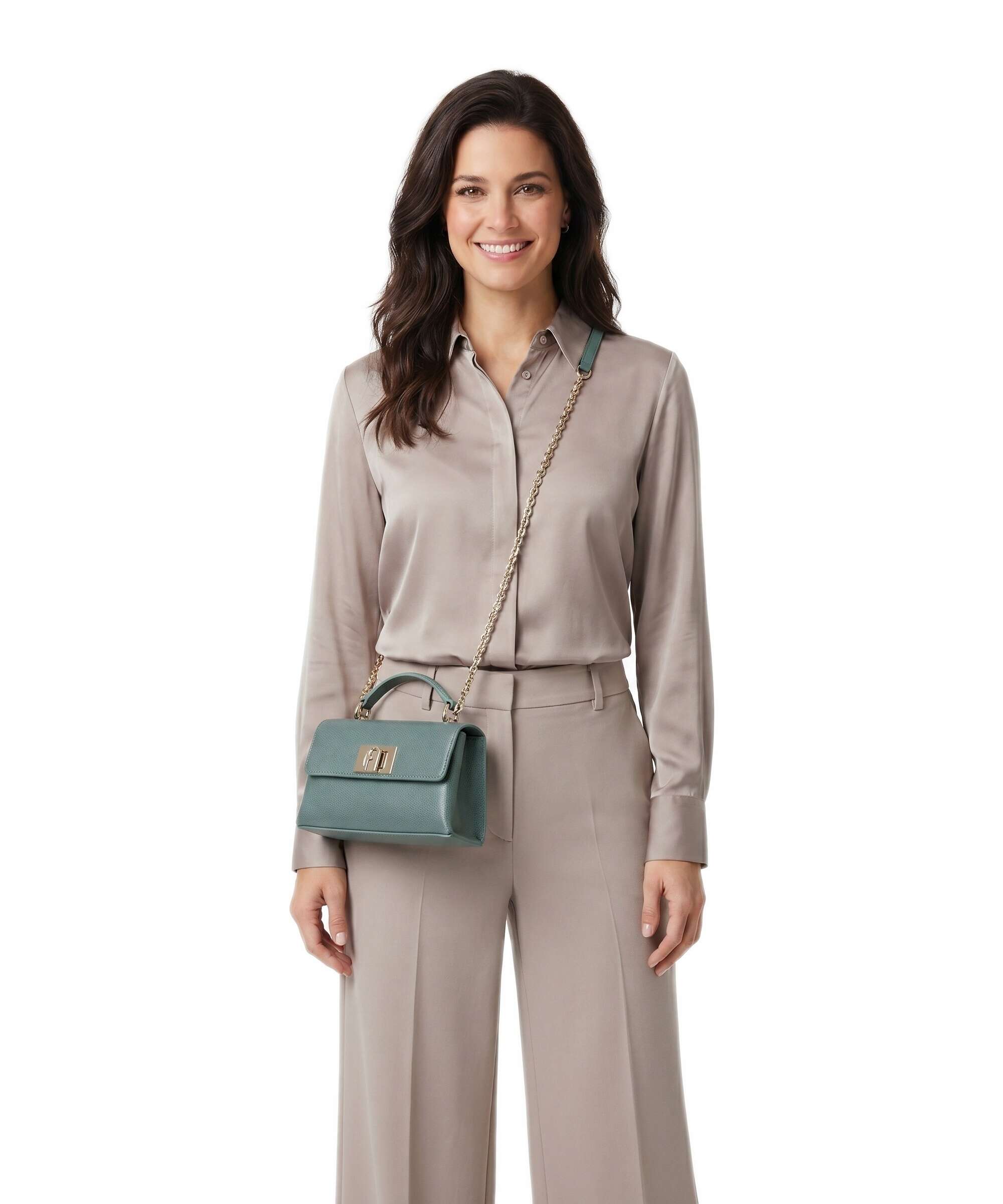 Furla 1927 Mini Crossbody bag edera green