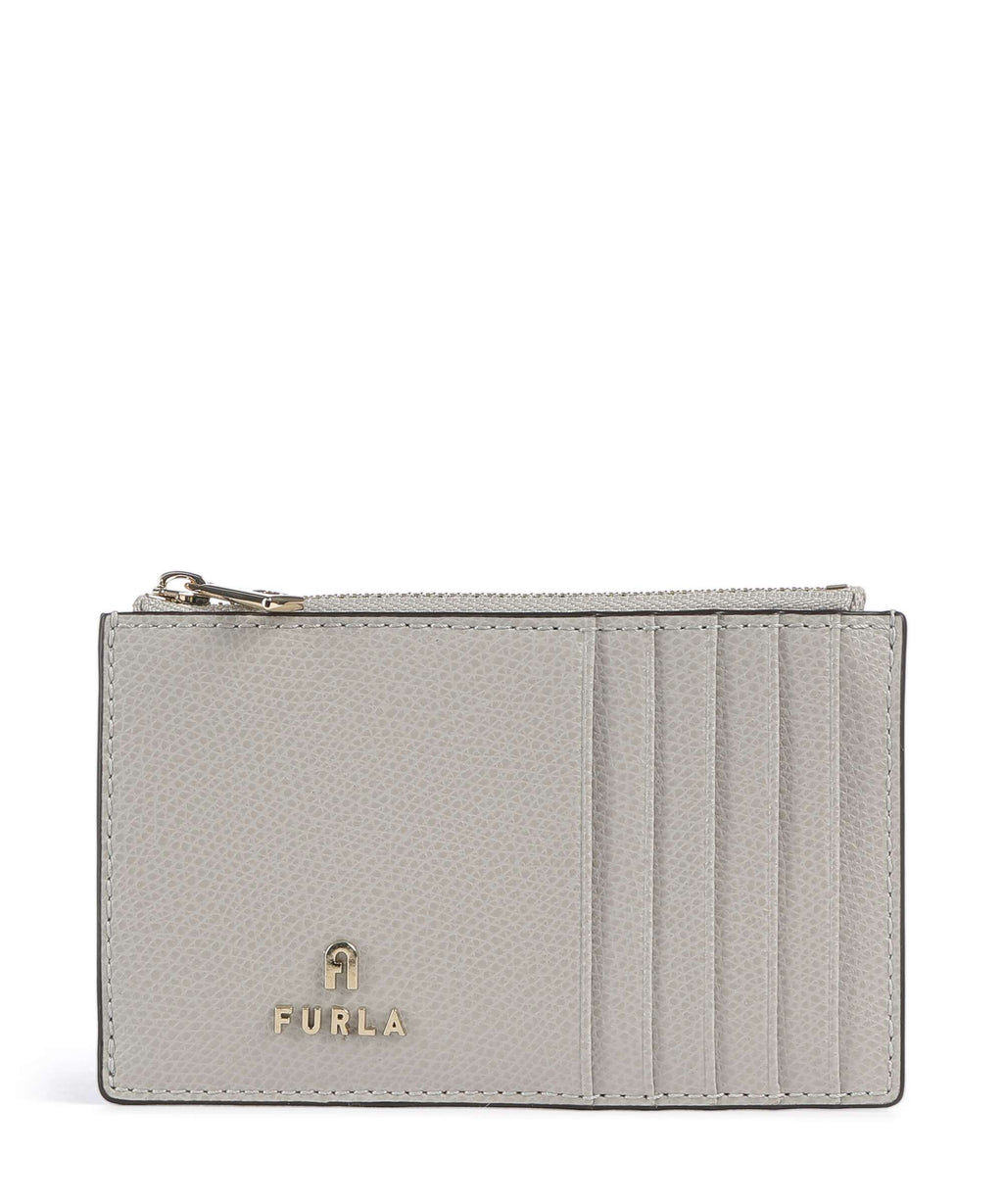 Furla Camelia M Credit card holder stone gray