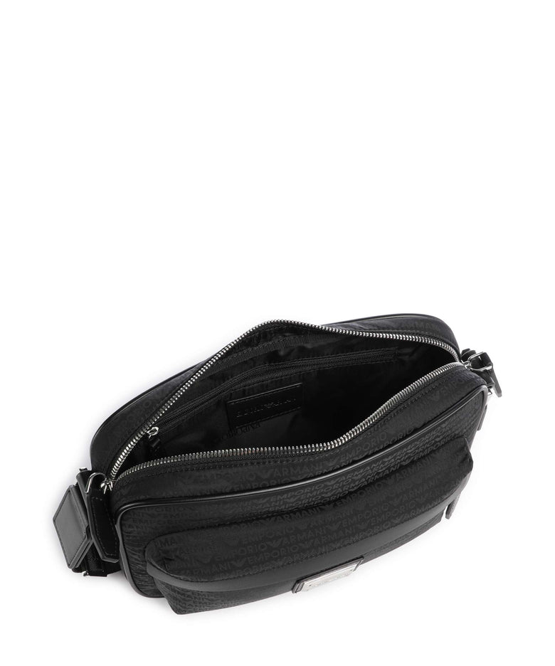 Emporio Armani Monogram Crossbody bag black beauty
