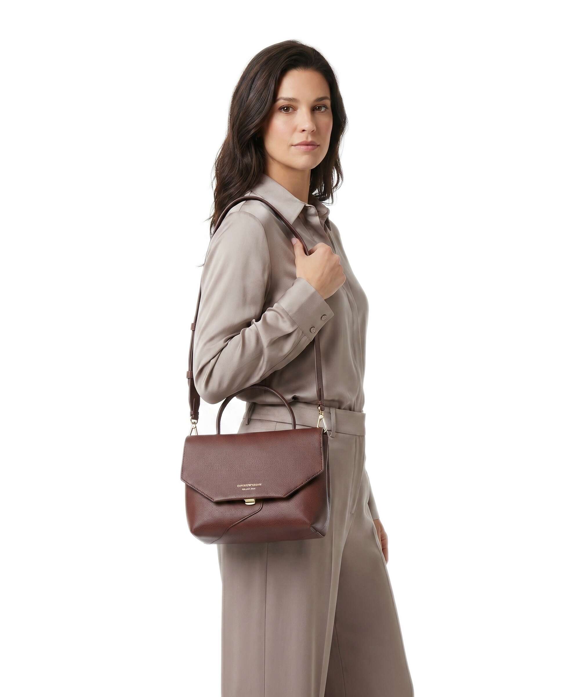 Emporio Armani 24/7 S Handbag foliage
