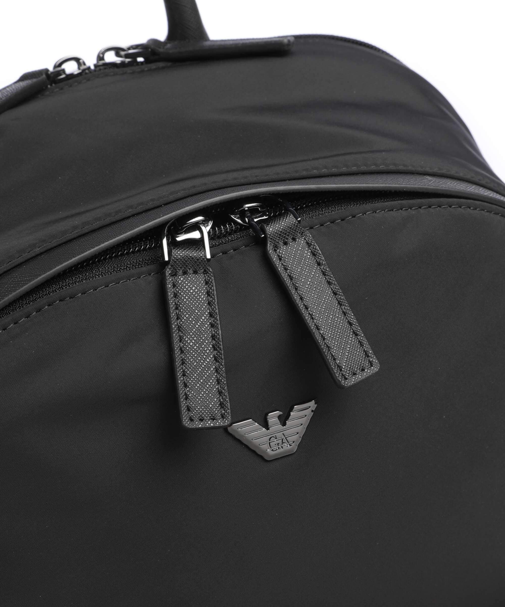 Emporio Armani Nylon Recycled Backpack black beauty
