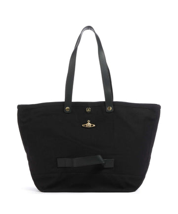 Vivienne Westwood Utility Canvas Ostoskassi black