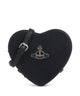 Vivienne Westwood Louise Heart Grain Olkalaukku black