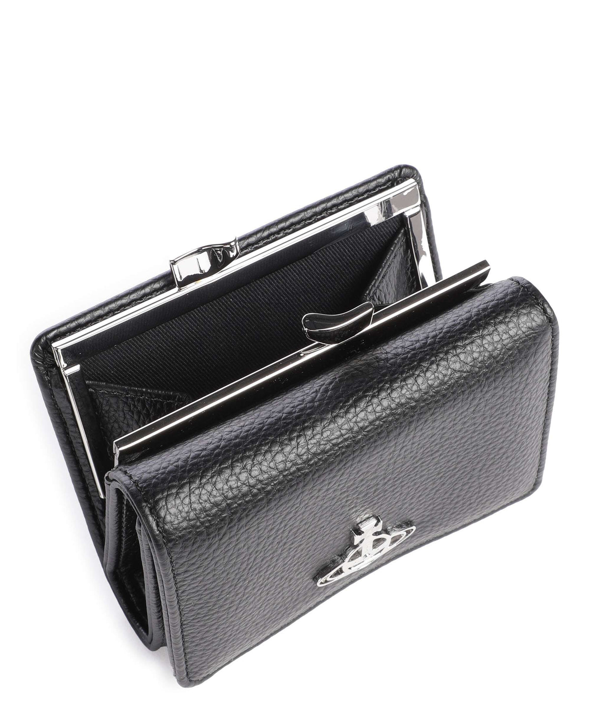 Vivienne Westwood Frame Grain Small Wallet black