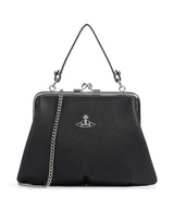 Vivienne Westwood Granny Frame Saffiano Crossbody bag black