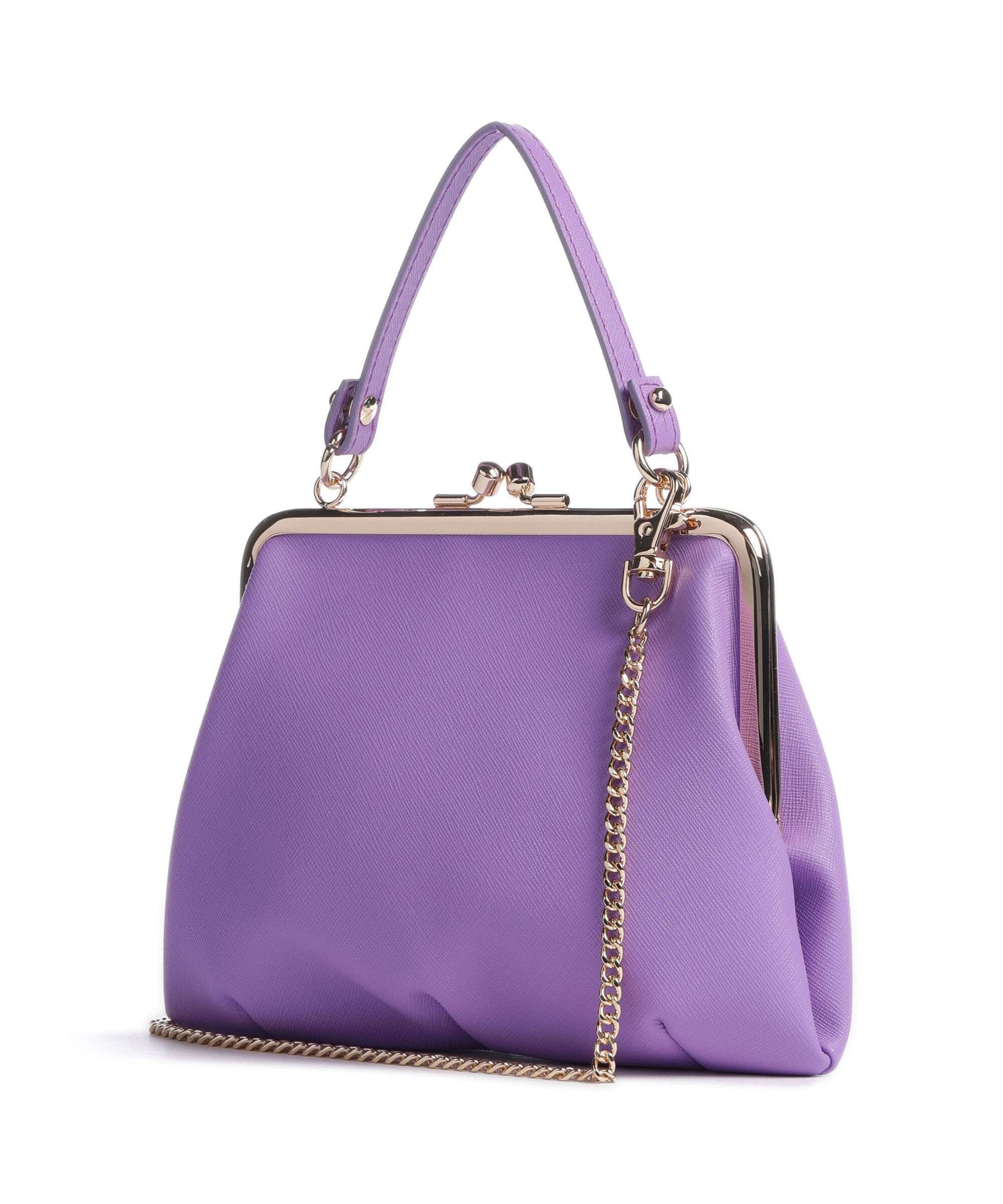 Vivienne Westwood Granny Frame Saffiano Crossbody bag lilac