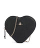 Vivienne Westwood Saffiano Heart Olkalaukku black