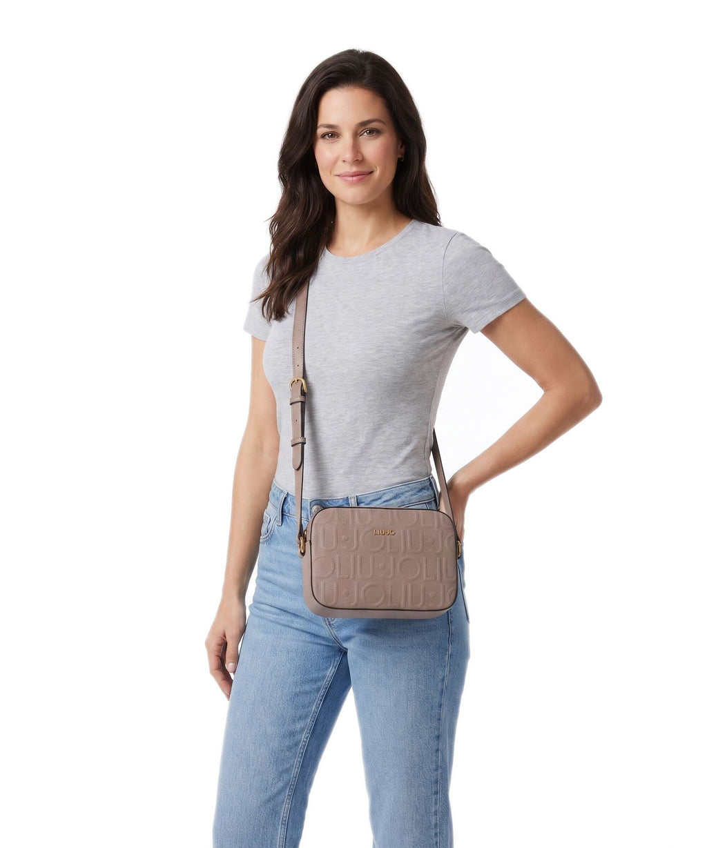 Liu Jo Manhattan M Crossbody bag mocha
