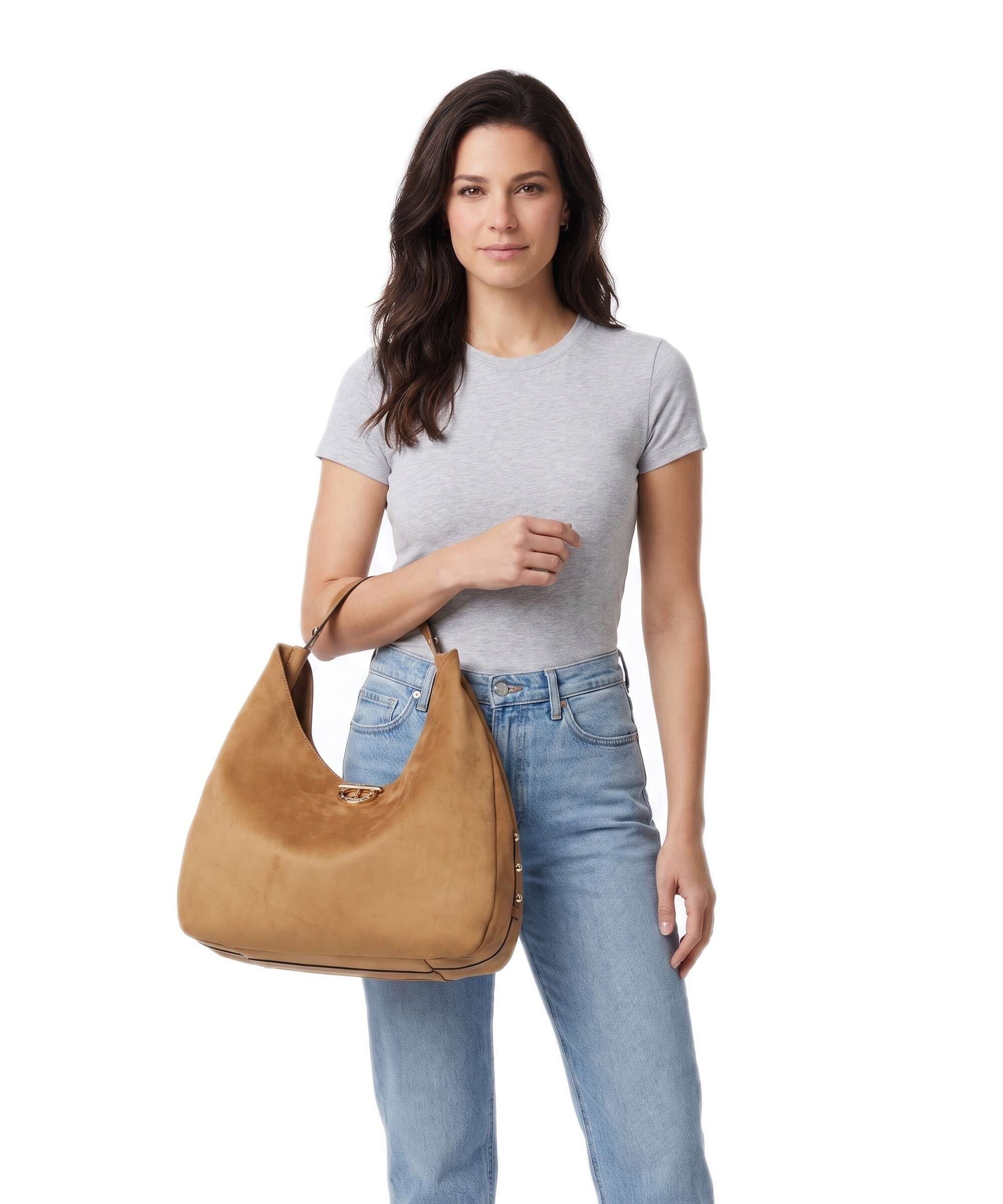 Liu Jo Gerona L Hobo bag suede