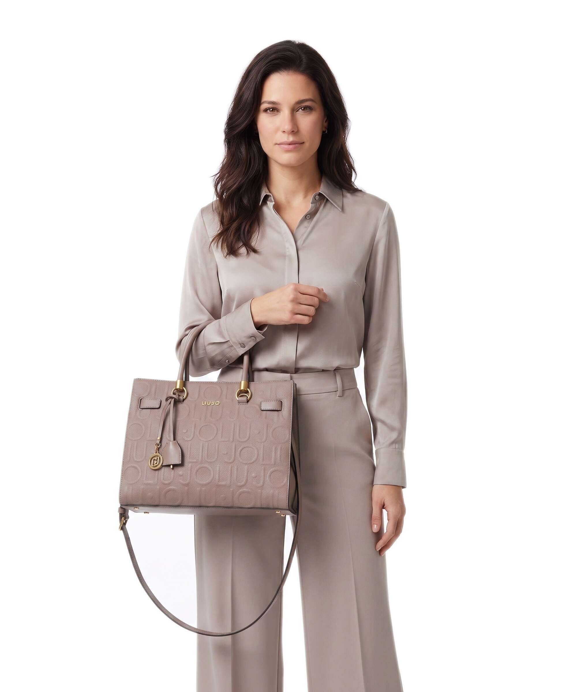 Liu Jo Manhattan M Handbag mocha