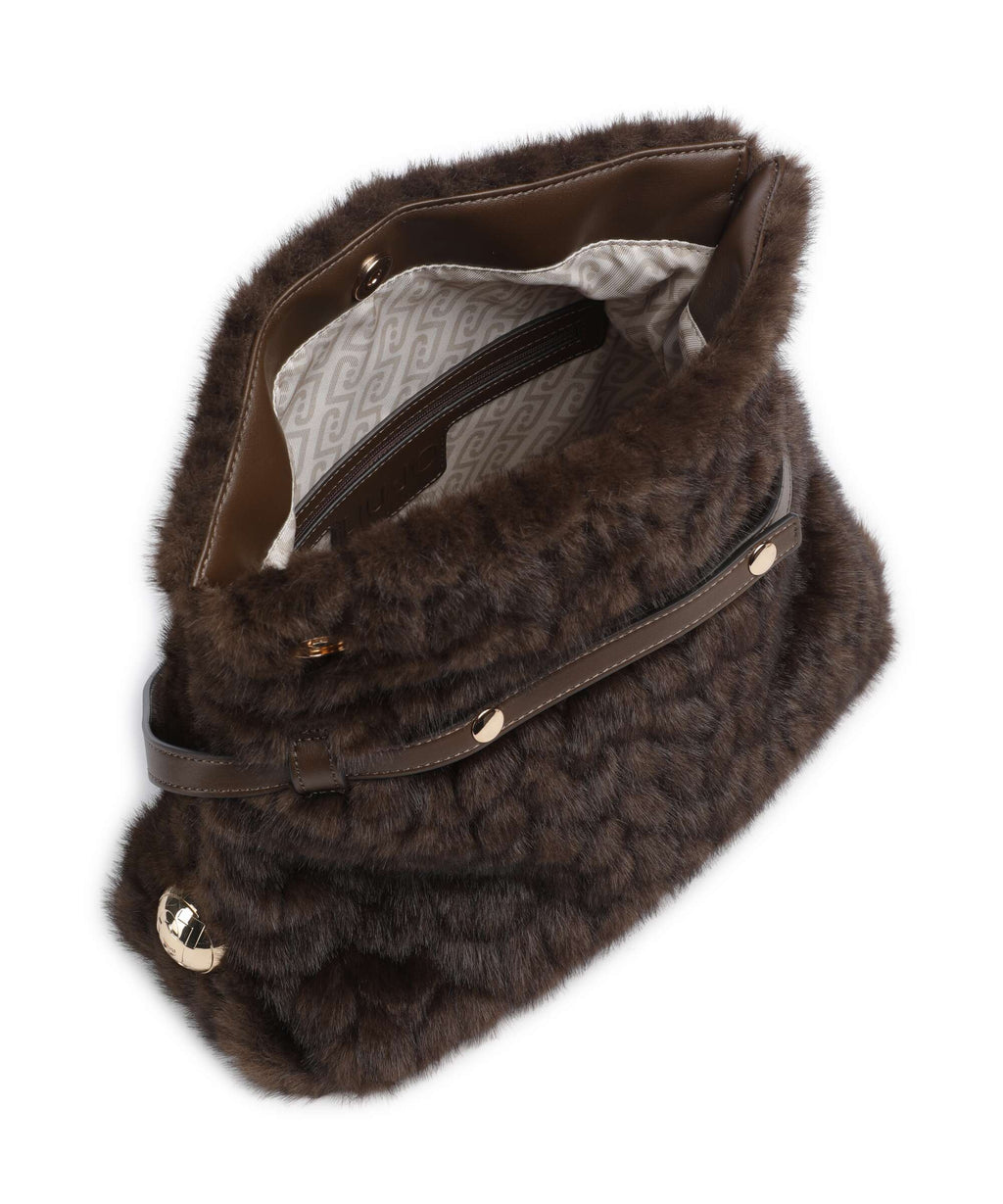 Liu Jo Riccy M Shoulder bag deep brown