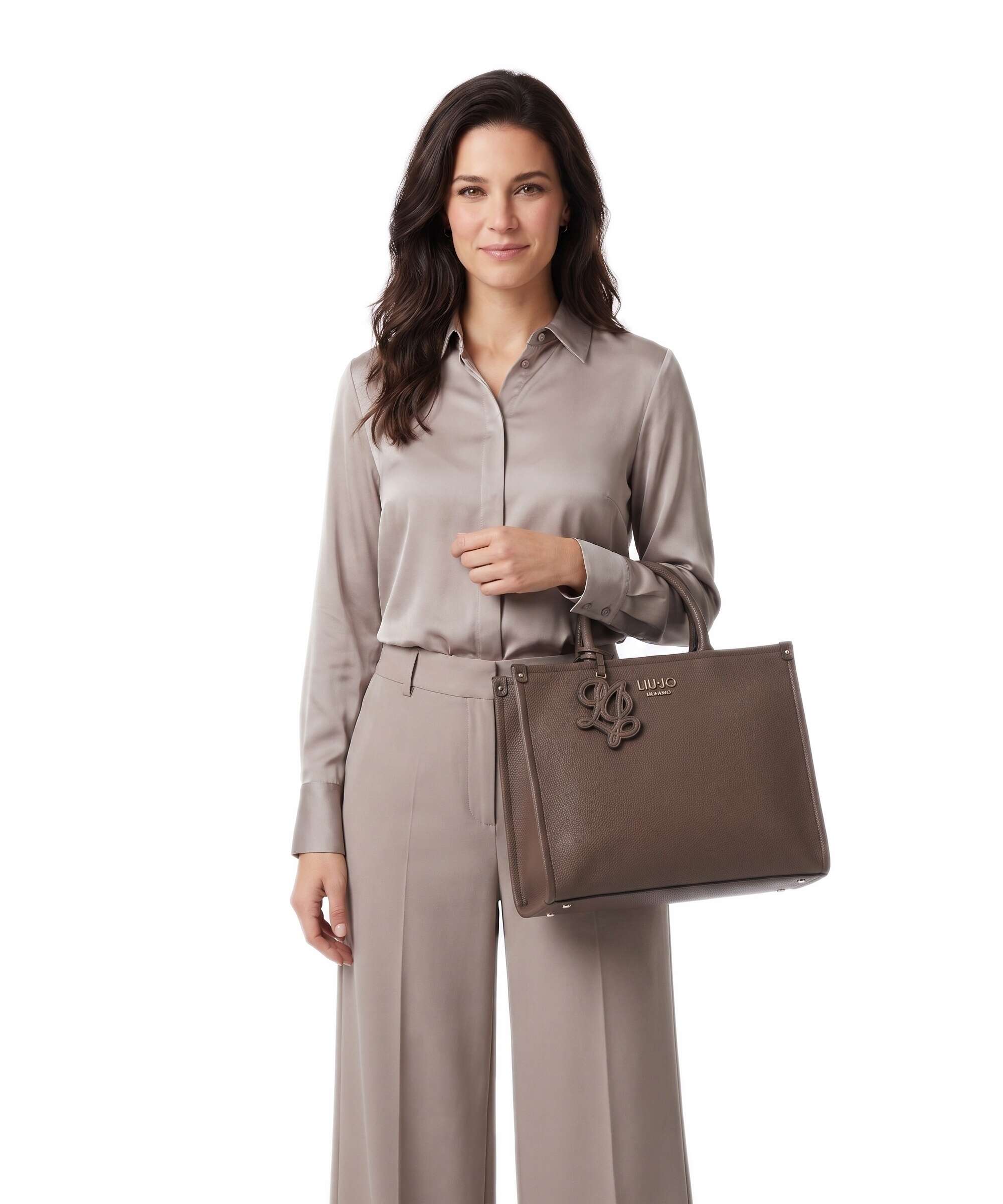 Liu Jo Ridhi M Handbag dark mocha