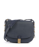 Pinko Saddle Classic Olkalaukku blu indaco ombroso/antique gold
