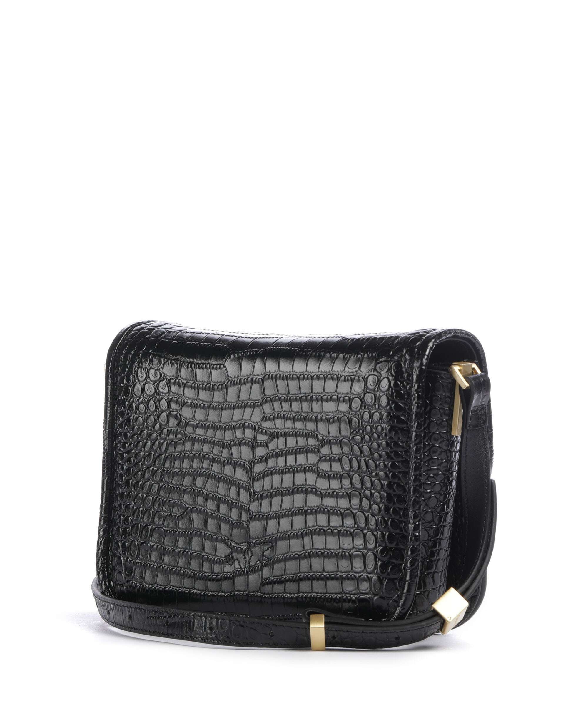 Pinko Love Box Mini Crossbody bag nero limousine/matt gold