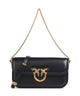Pinko Love Box Baguette Olkalaukku nero/antique gold