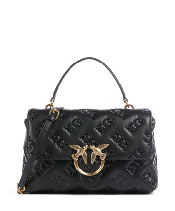 Pinko Love Lady Puff Classic Käsilaukku nero/antique gold