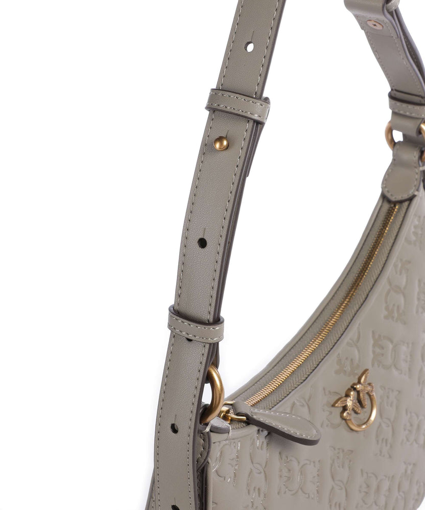 Pinko Half Moon Mini Shoulder bag noce/antique gold