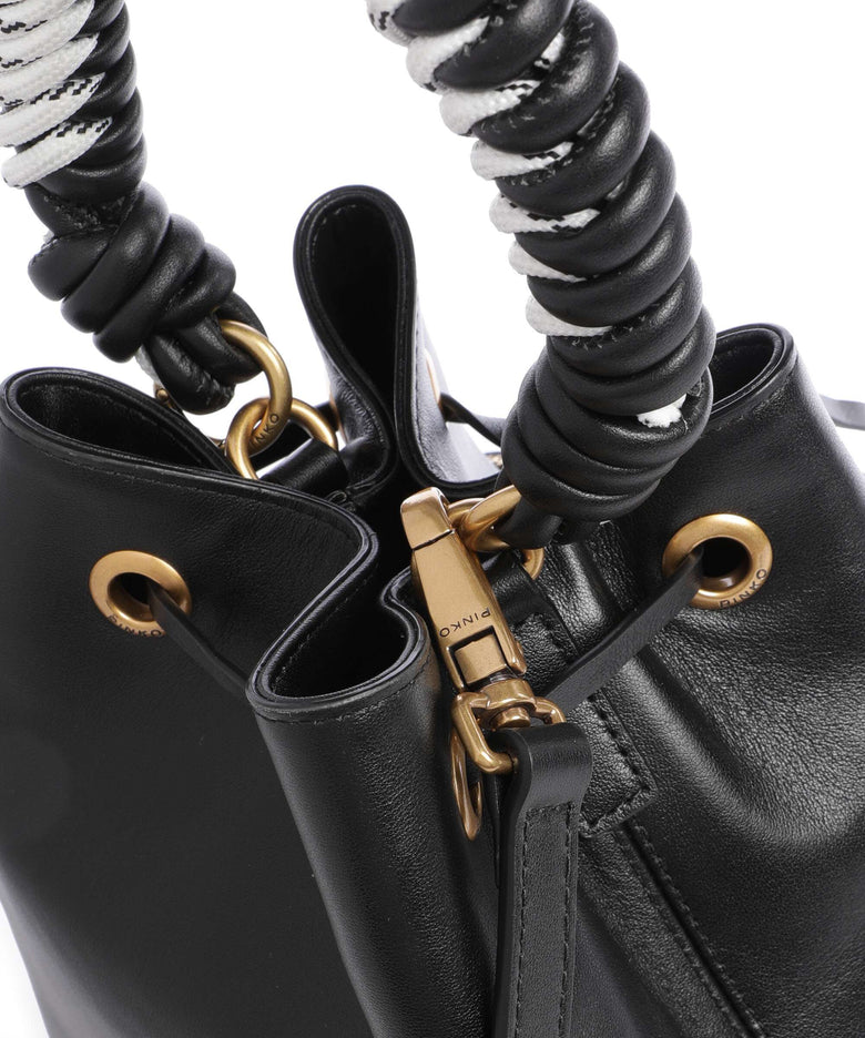 Pinko Cargo Bucket bag nero/antique gold