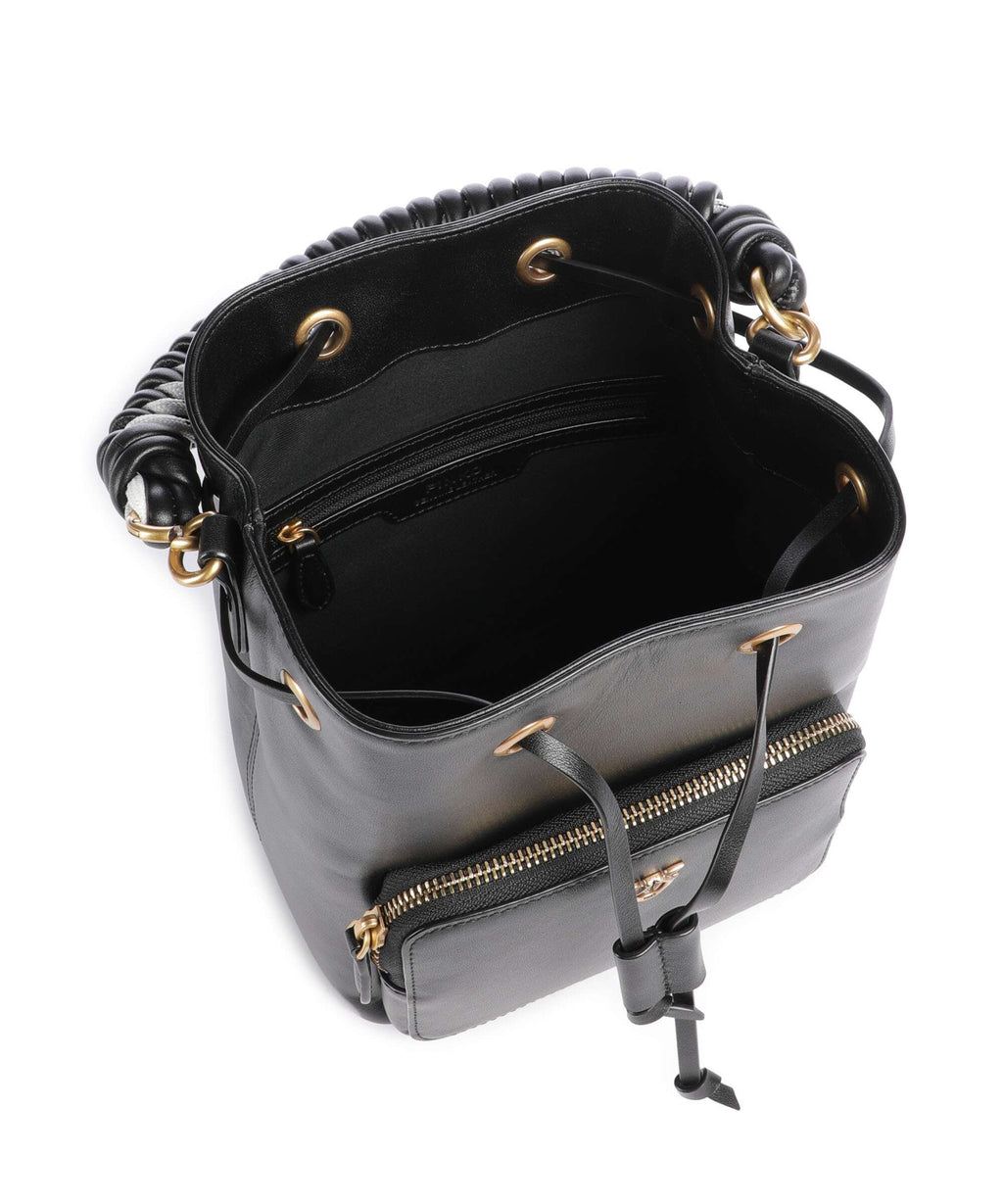 Pinko Cargo Bucket bag nero/antique gold