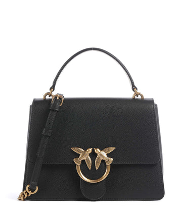 Pinko Love One Classic Käsilaukku nero/beige/antique gold