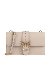 Pinko Love One Classic Olkalaukku beige/grigio fumo/antique gold