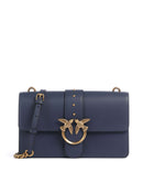 Pinko Love One Classic Olkalaukku blu indaco ombroso/antique gold