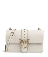Pinko Love One Classic Olkalaukku bianco seta/antique gold