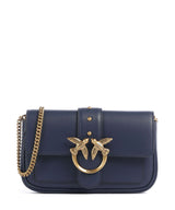 Pinko Love One Pocket Lompakko blu indaco ombroso/antique gold