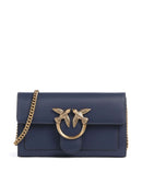Pinko Love One Lompakko blu indaco ombroso/antique gold