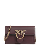 Pinko Love One Lompakko cioccolato amaro/antique gold