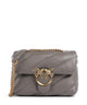 Pinko Love Puff Mini Olkalaukku grigio asfalto/antique gold