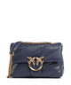 Pinko Love Puff Mini Olkalaukku blu indaco ombroso/antique gold