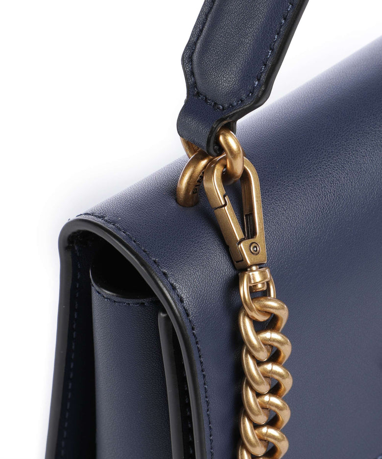 Pinko Love One Mini Handbag blu indaco ombroso/antique gold