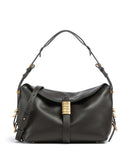 Pinko Saddle Baguette Mini Olkalaukku verde fango/antique gold