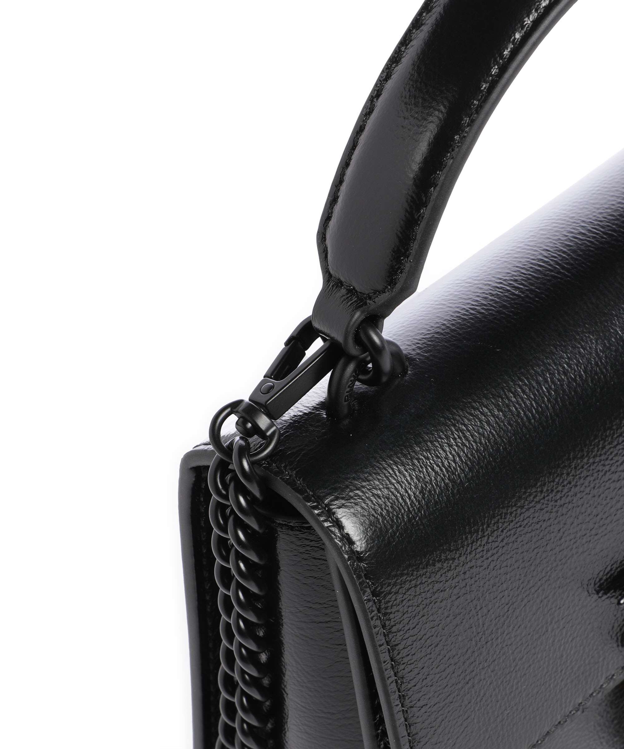 Pinko Love One Mini Handbag nero limousine block color