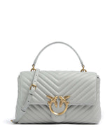 Pinko Love Lady Puff Classic Käsilaukku grigio perla/antique gold