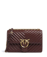 Pinko Love One Classic Olkalaukku rosso vino/antique gold
