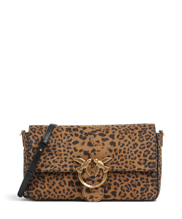 Pinko Love One Classic Slouchy Olkalaukku brown