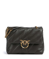 Pinko Love Puff Big Olkalaukku verde fango/antique gold