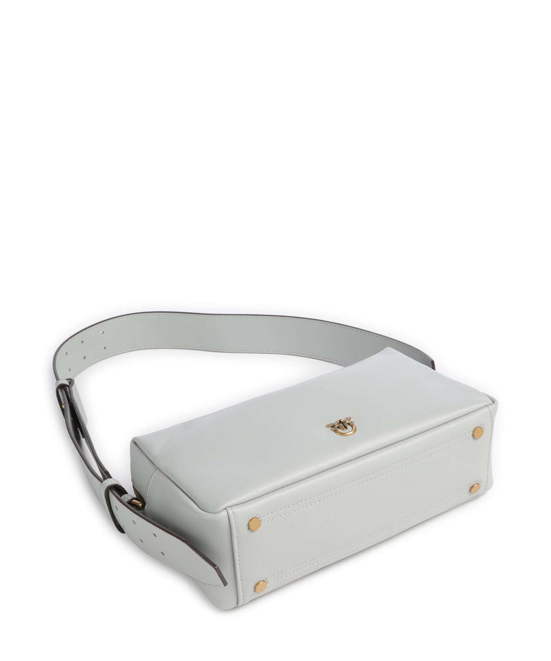 Pinko Shoulder bag grigio perla/antique gold