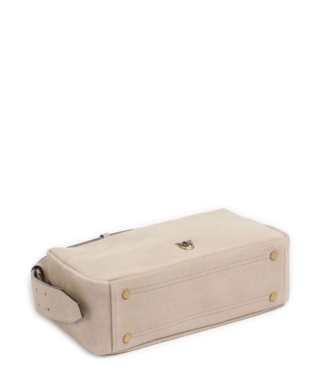 Pinko Shoulder bag beige/grigio fumo/antique gold