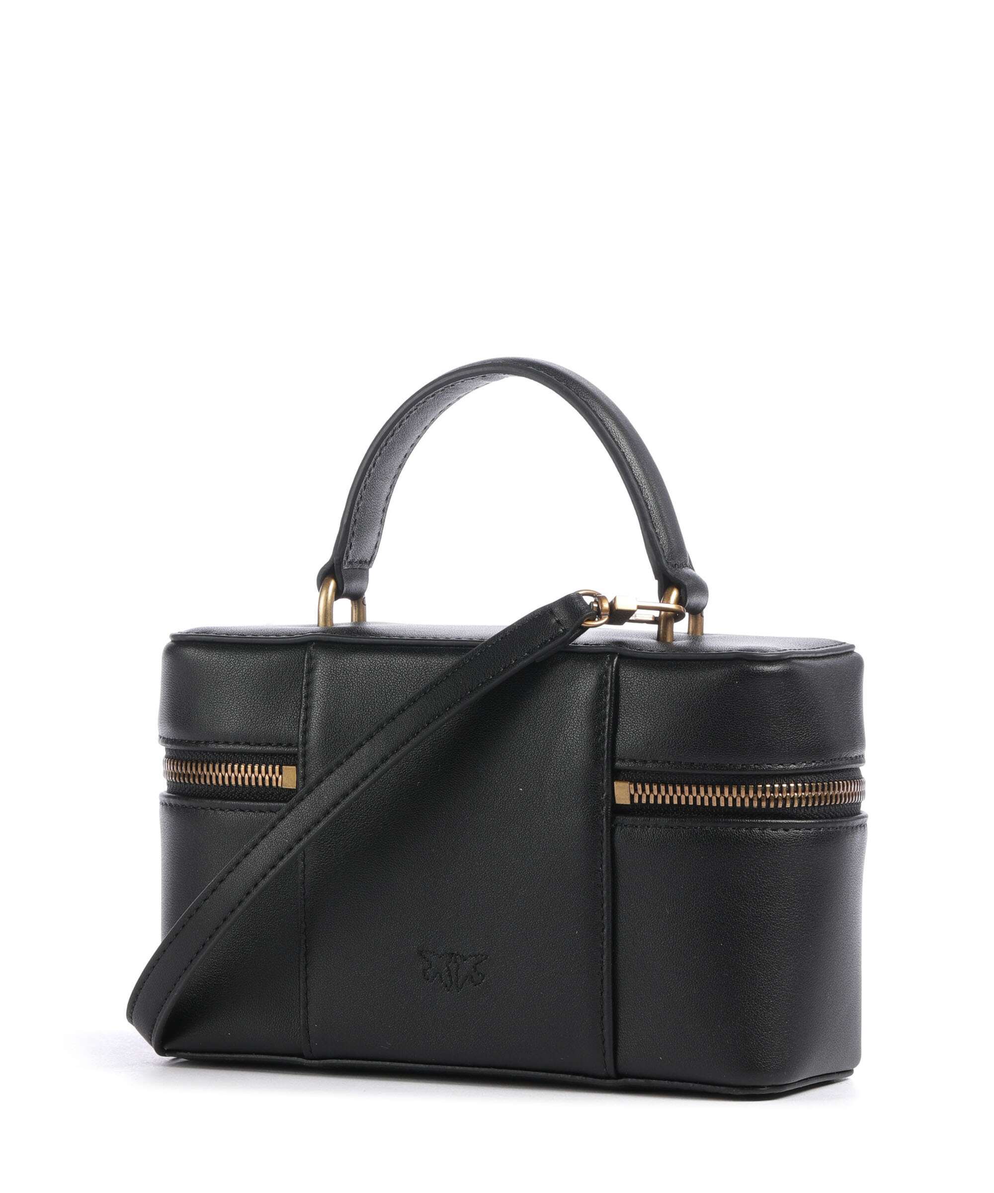 Pinko Vanity Mini Crossbody bag nero/antique gold