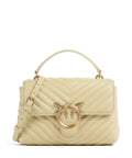Pinko Love Lady Puff Mini Handbag giallo vaniglia/antique gold