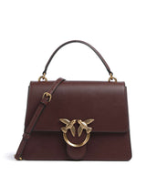 Pinko Love One Classic Käsilaukku burgundy wine/antique gold