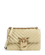 Pinko Love One Mini Olkalaukku giallo vaniglia/antique gold