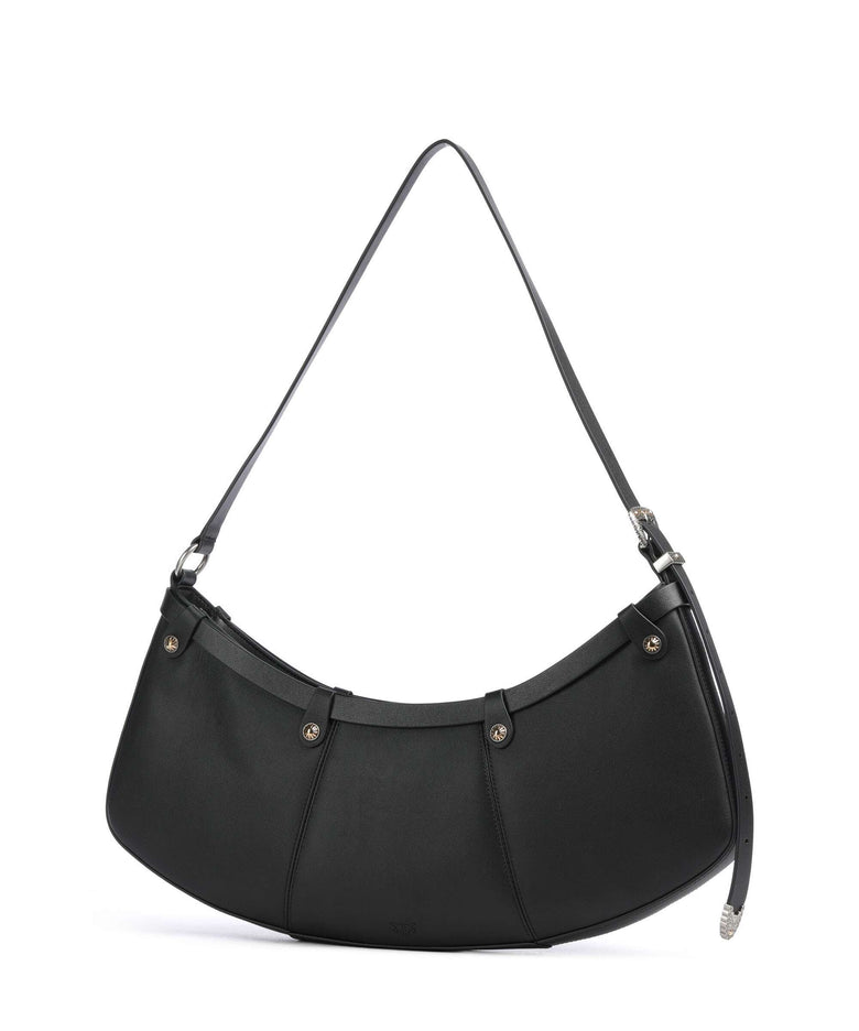 Pinko Pocket Shoulder bag nero/old silver