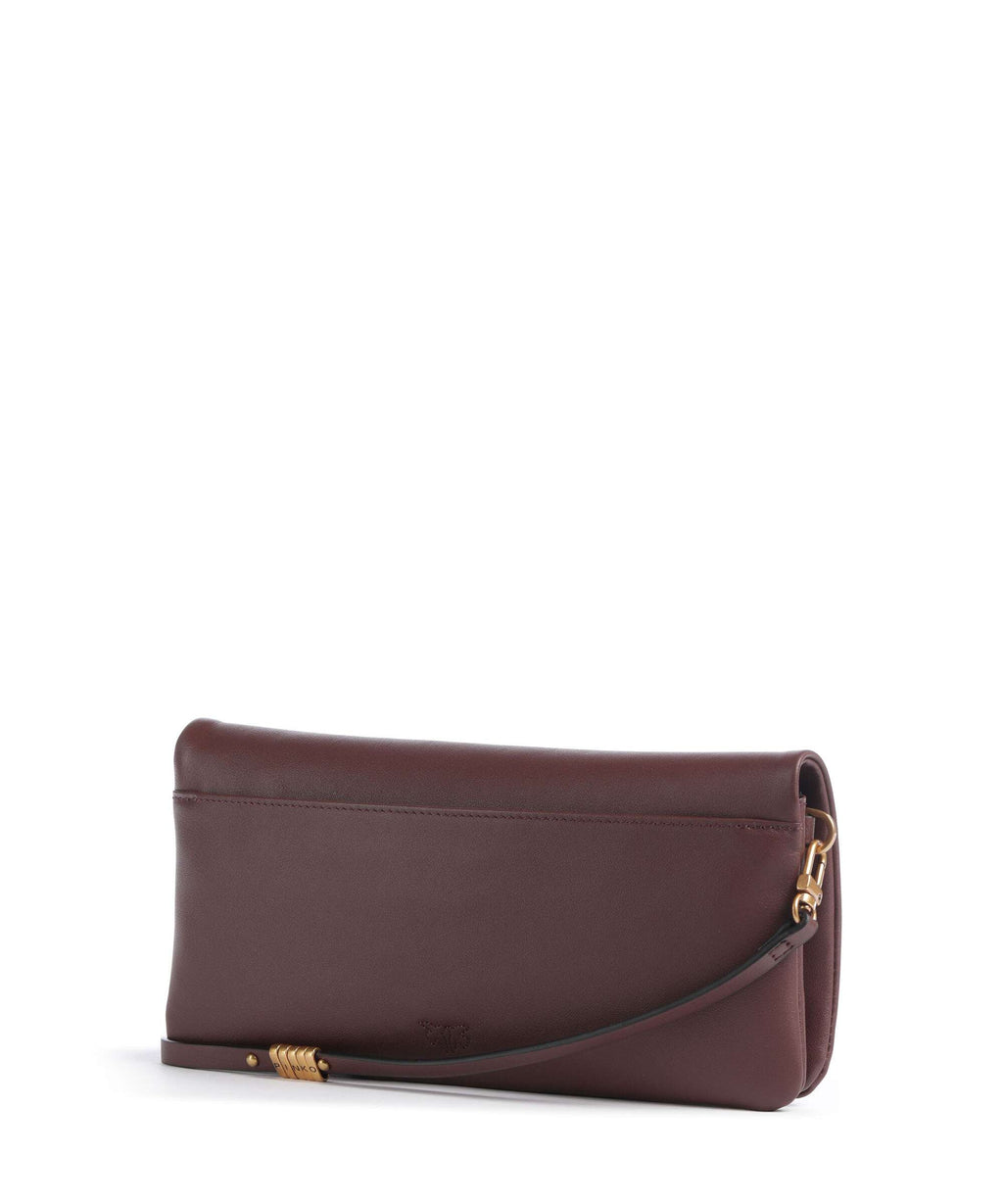 Pinko Click Soft Classic Crossbody bag castano intenso/antique gold