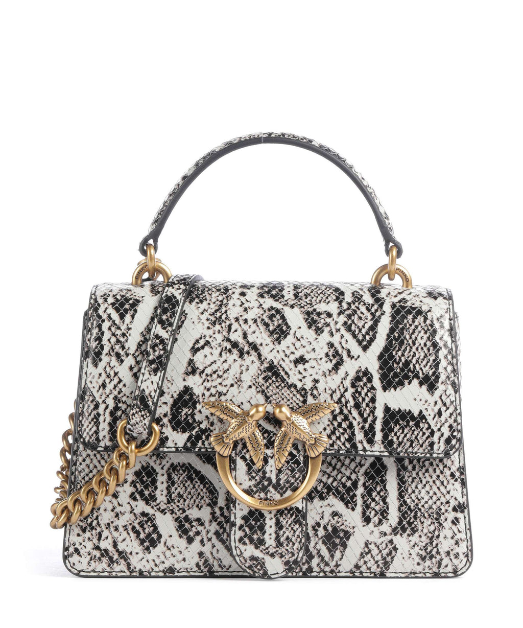 Pinko Love One Mini Crossbody bag roccia/nero/antique gold