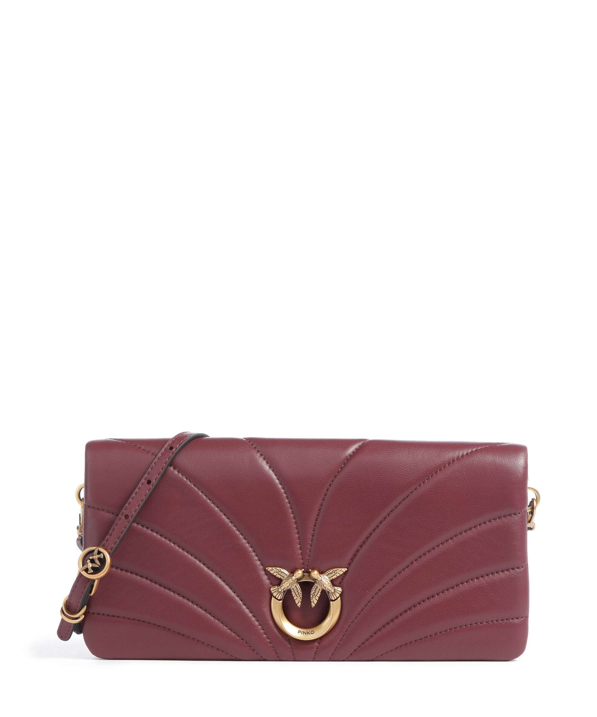 Pinko Click Horizontal Classic Crossbody bag ribes intenso/antique gold